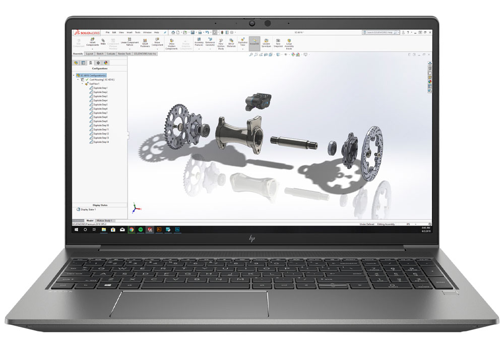 HP ZBook Studio G8 62T50EA Workstation Notebook